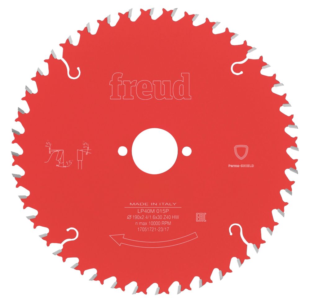 Freud TCT Circular Saw Blade 190 x 30mm 40T Reviews