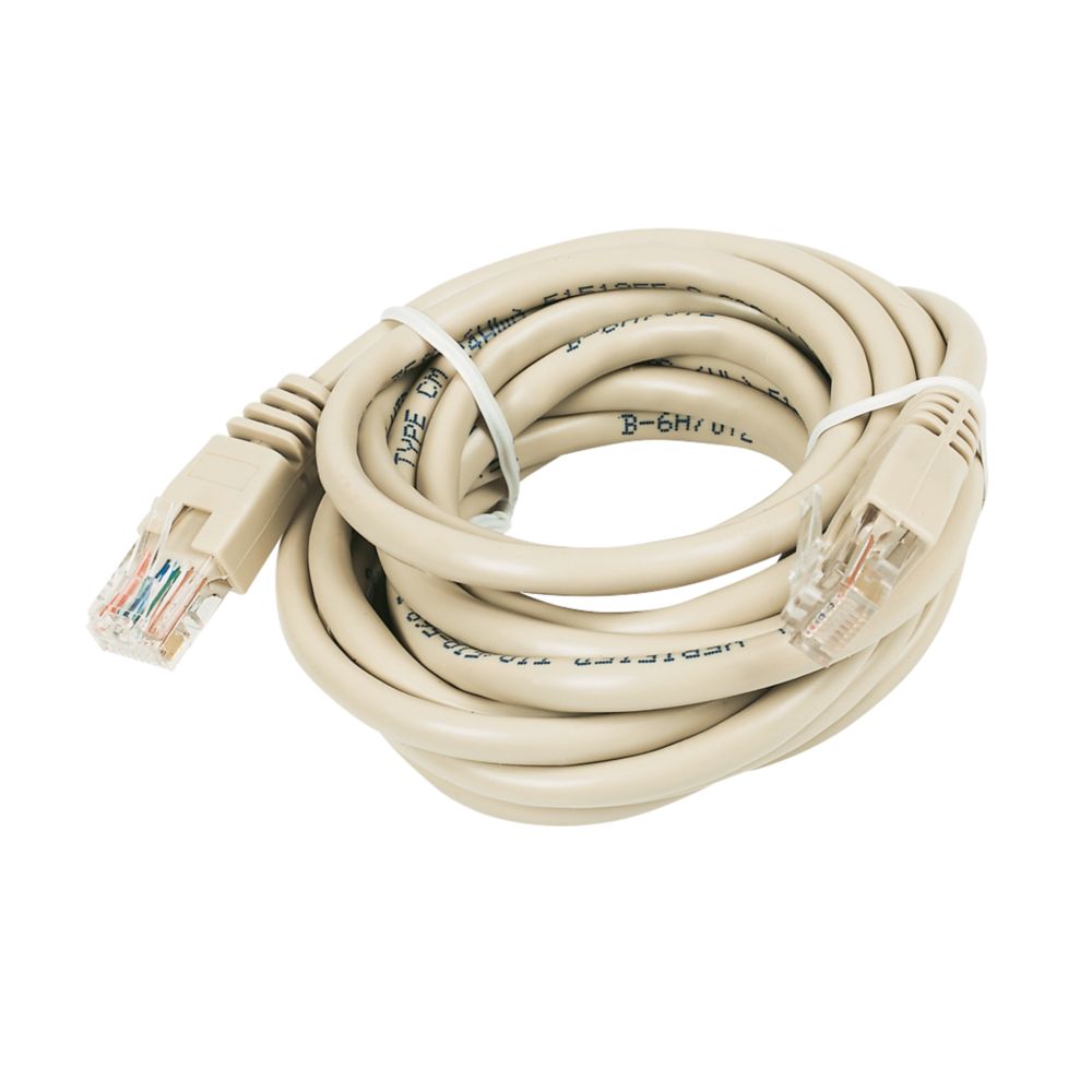 RJ45 Patch Lead 3m Beige