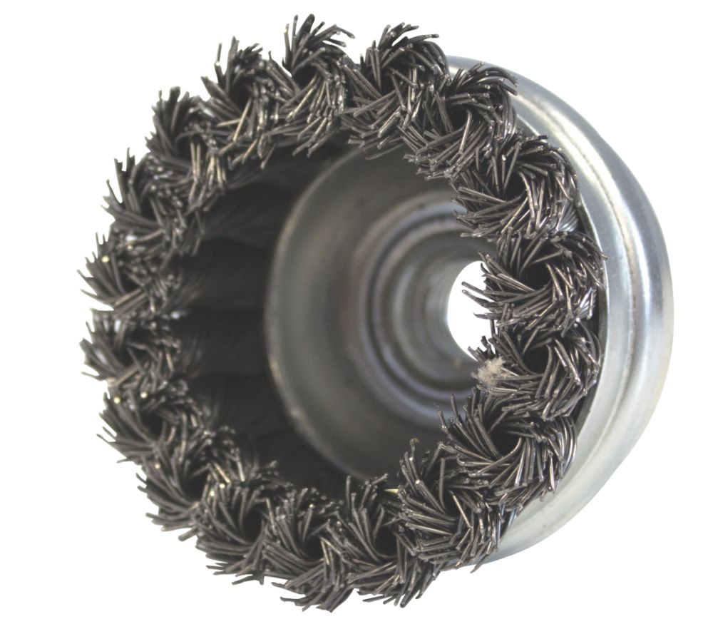 Norton Expert Twist Knotted Cup Brush 75mm