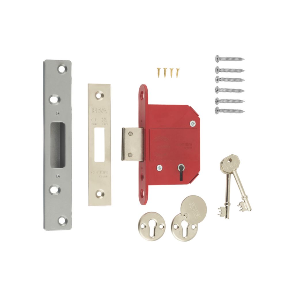 ERA Satin Nickel BS 5-Lever Mortice Deadlock 64mm Case - 44mm Backset Reviews