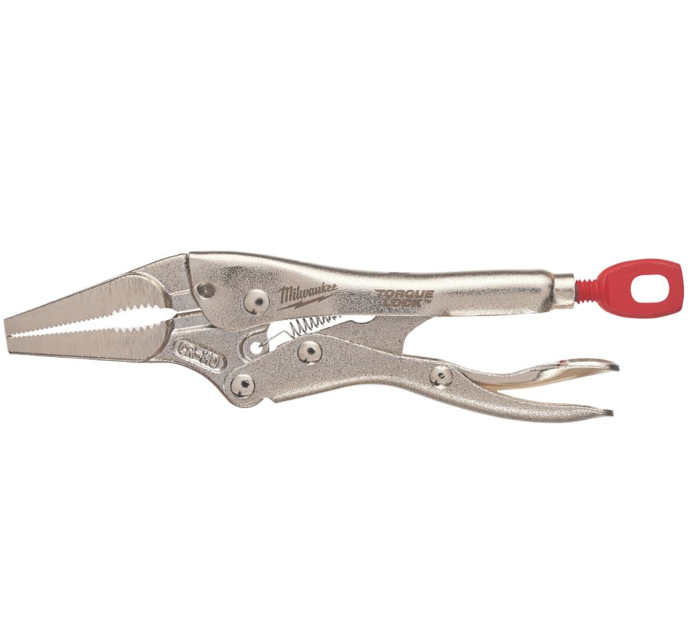 Milwaukee Flat Long Nose Locking Pliers 4