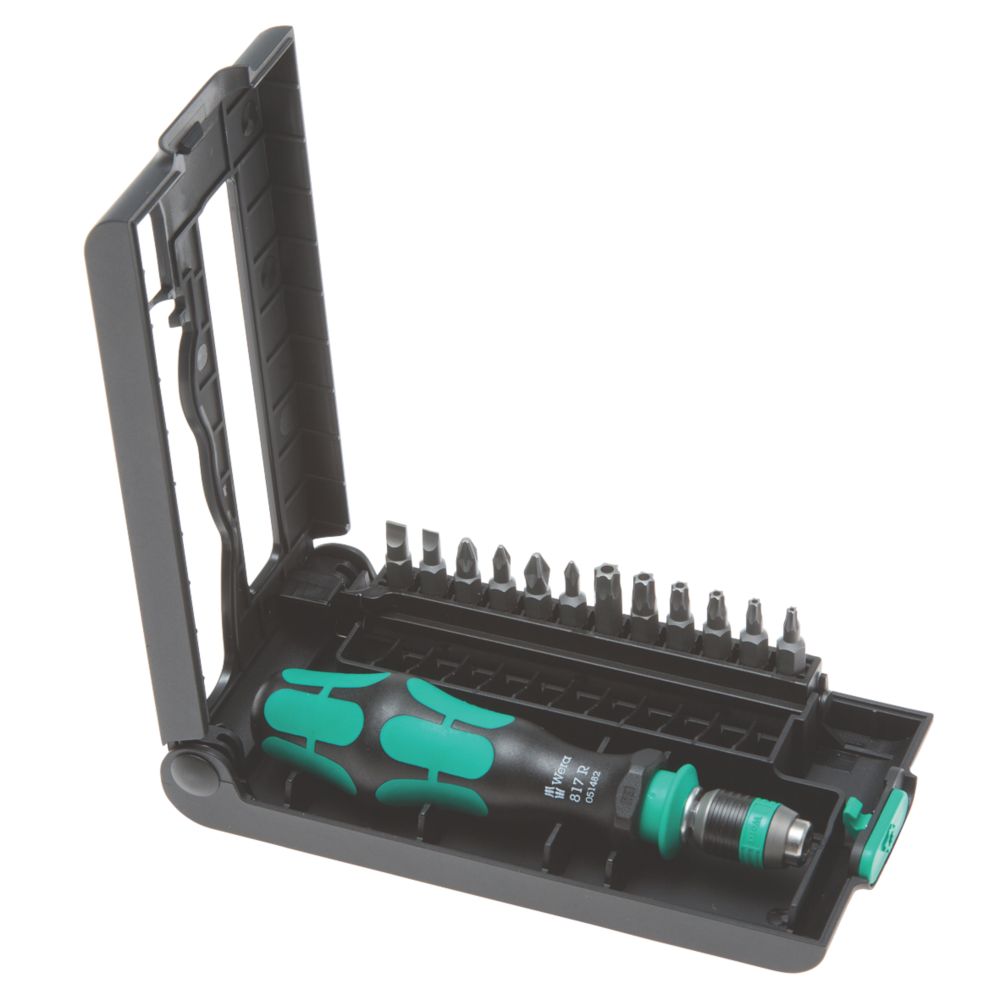 Wera Kraftform Kompakt Interchangeable Screwdriver Set 12 Pieces Reviews