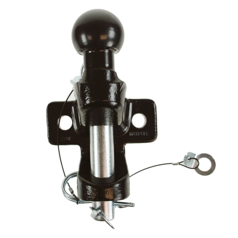 Maypole 20 kg Black Ball & Pin Towing Hitch 179mm