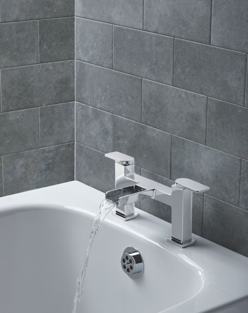 Watersmith Heritage Niagara Waterfall Bath Mono Mixer Tap