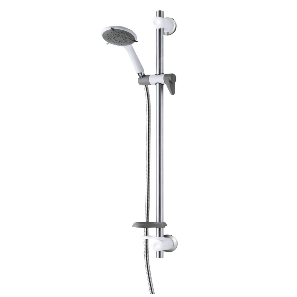 Triton Shower Kit w/ Care Rail Traditional Design White / Grey Reviews