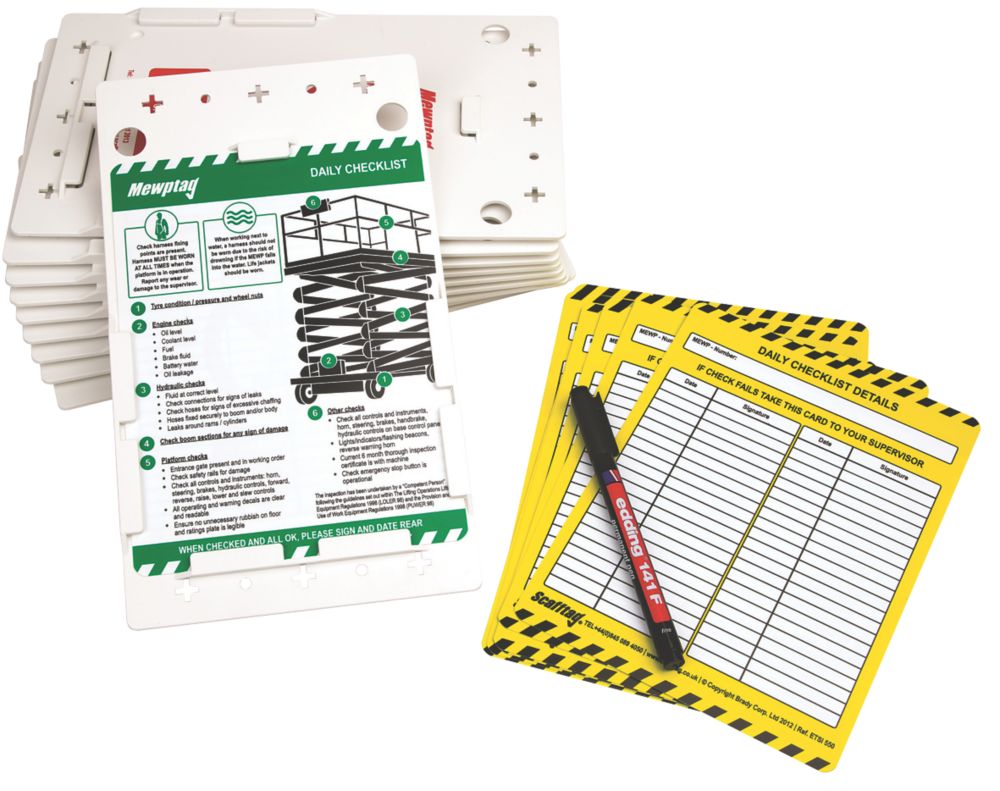 Scafftag MEWP Tag Kit Reviews