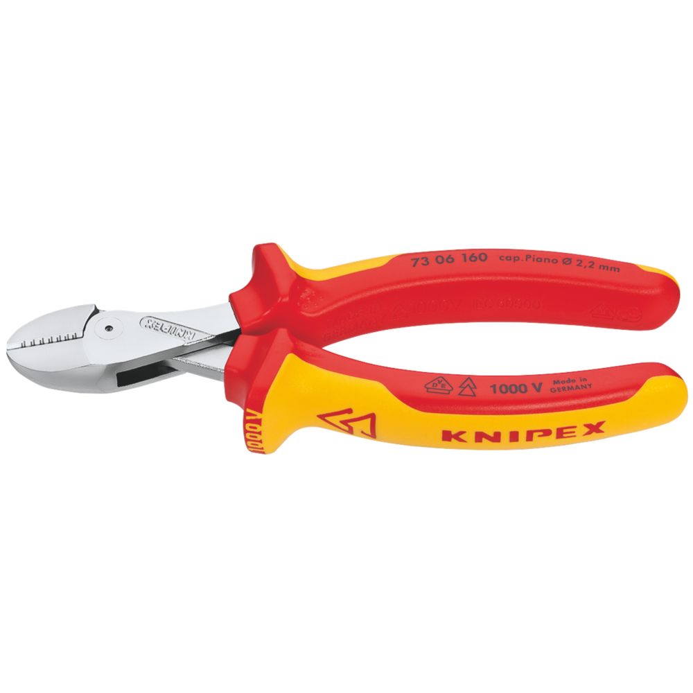 Knipex X-Cut Compact Diagonal Cutting Pliers 160mm