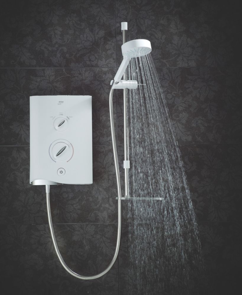 Mira Sport Multi-Fit White 9.8kW Manual Electric Shower