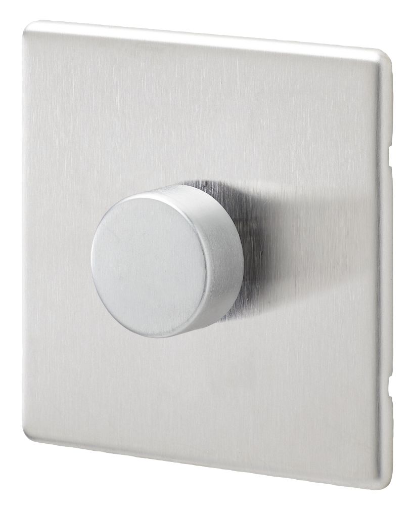 MK Aspect 1-Gang 2-Way Dimmer Switch Brushed Stainless Steel Reviews