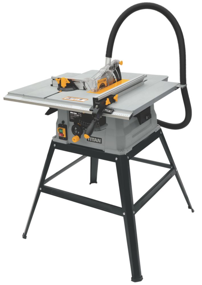 Titan Ttb763tas 254mm Electric Table Saw 220 240v Table Saws Screwfix Com