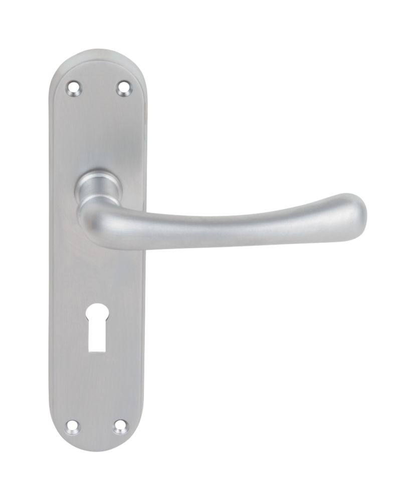 Serozzetta Ibra Lever on Backplate Lock Pair Satin Chrome Reviews