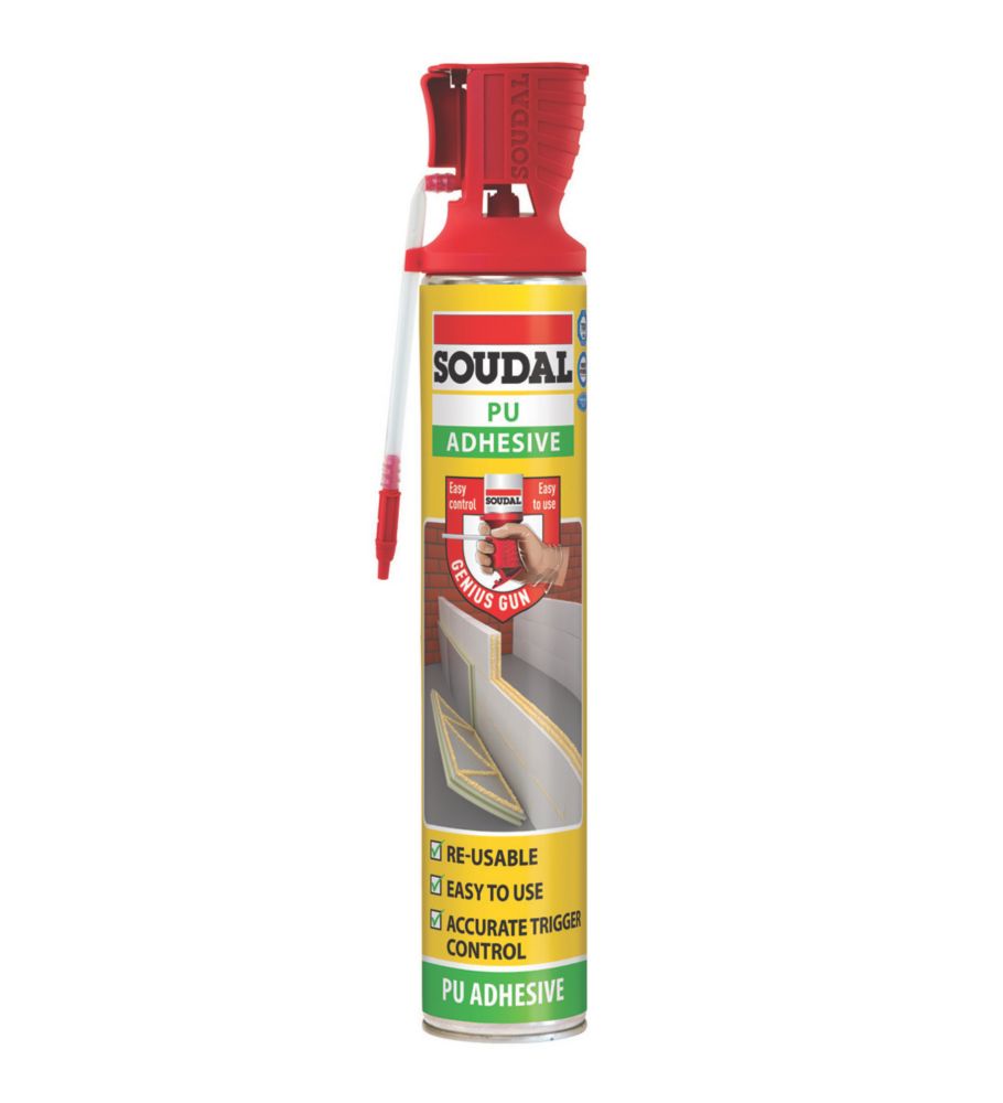 Soudal Adhesive Foam Hand-Held 750ml Reviews