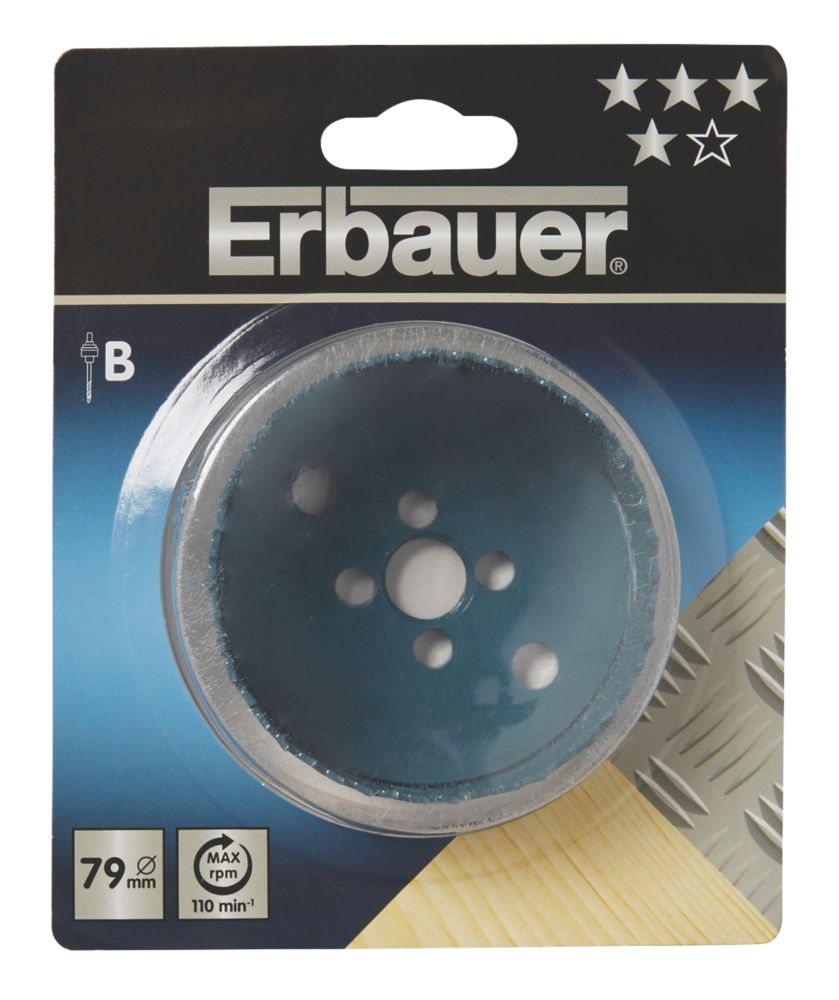 Erbauer Multi-Material Bi-Metal Holesaw 79mm