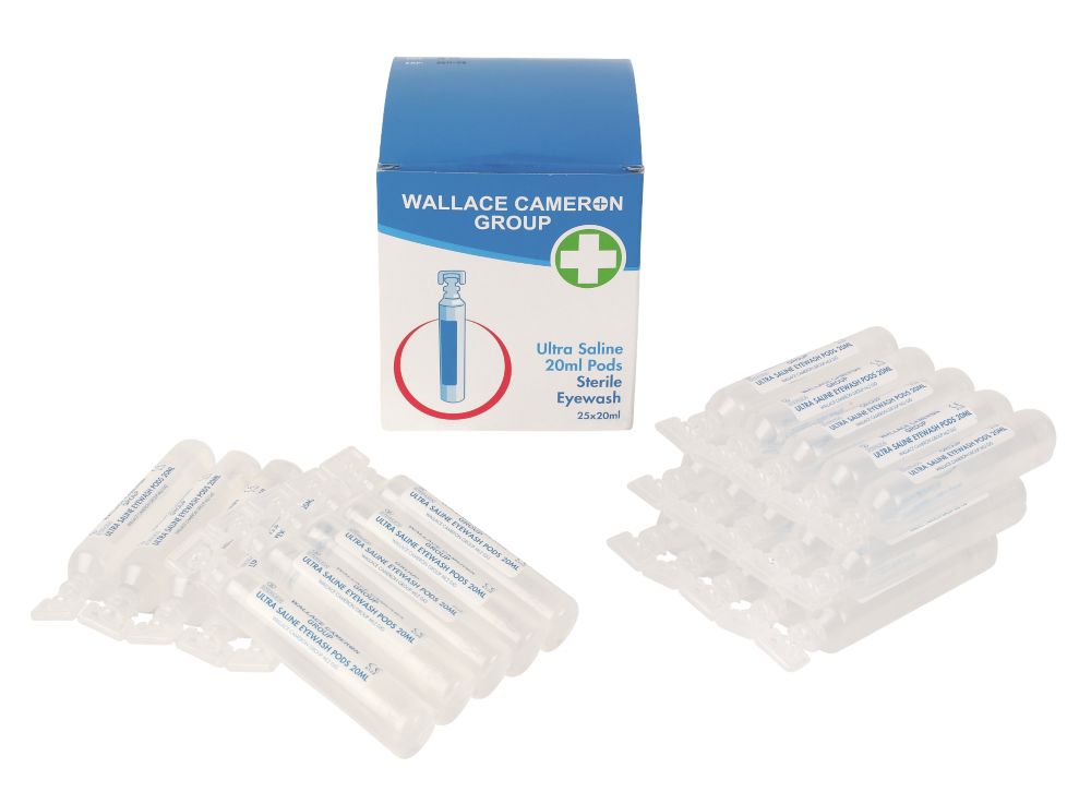 Wallace Cameron Astroplast Eyewash Salinepods Pack of 25 25 Pack