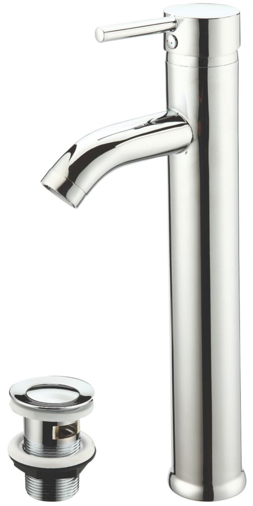 Hoffell Tall Basin Mixer Tap with Pop-Up Waste Reviews