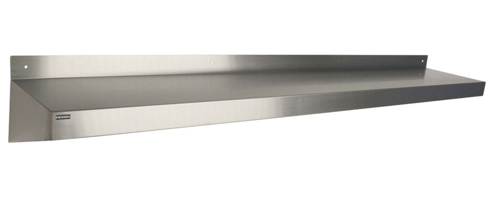 Franke Stainless Steel Kitchen Wall Shelf 1800 X 300 X 220mm Kitchen Shelves Screwfix Com