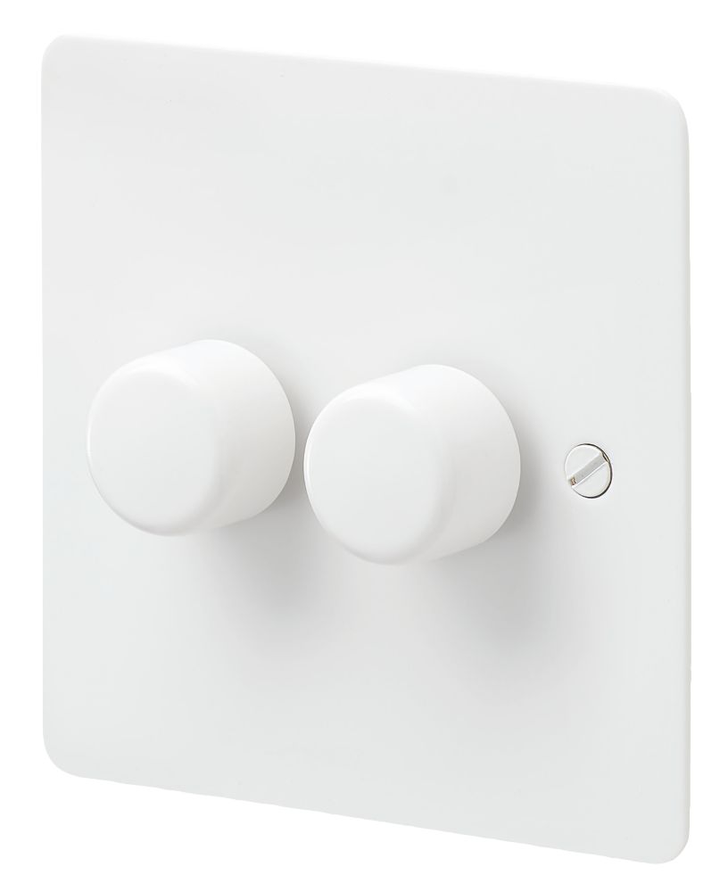 MK Edge 2-Gang 2-Way Dimmer Switch White Reviews