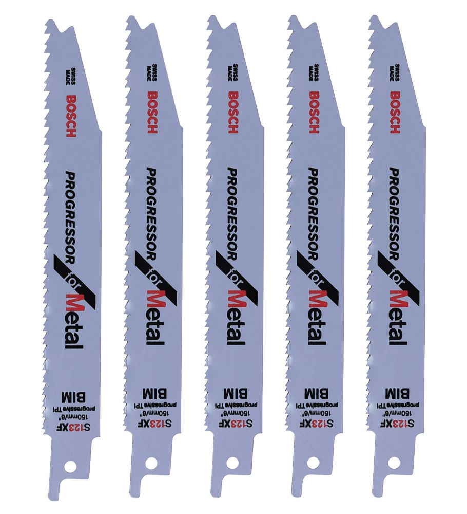 Bosch S123XF Reciprocating Saw Blades 150mm 5 Pack Reviews