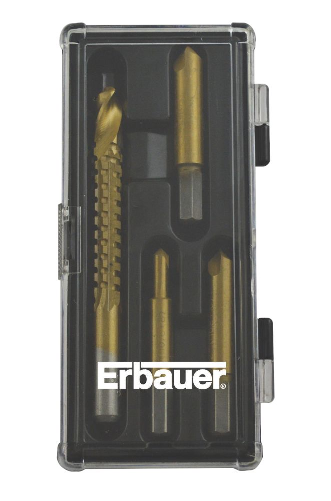 Erbauer Screw Extractor Set 4 Pieces Reviews