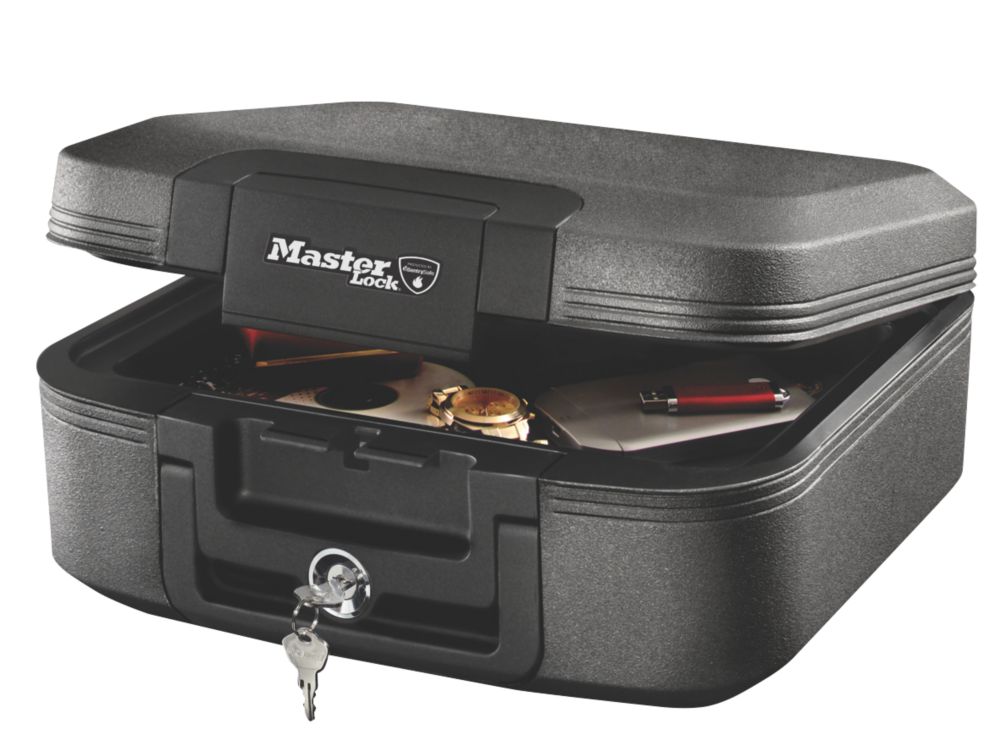 Master Lock 7.8Ltr Waterproof Fire Chest 391 x 363 x 168mm Reviews