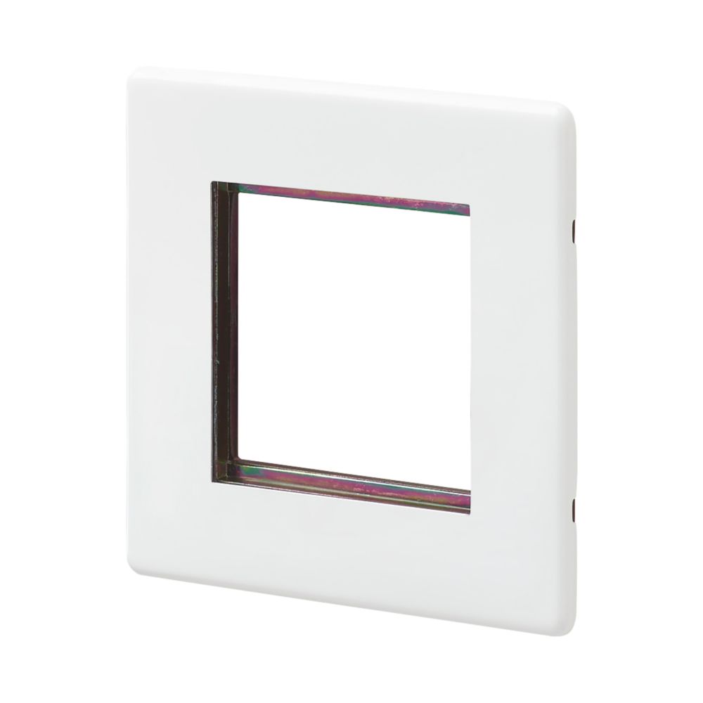 MK Aspect 2-Gang Light Switch Surround White Reviews