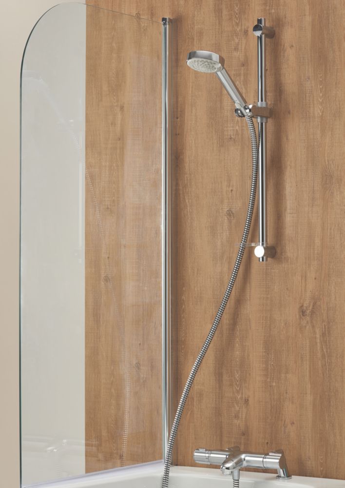 Aqualisa Midas 110 BSM Deck-Fed Exposed Chrome Thermostatic Bath / Shower Mixer