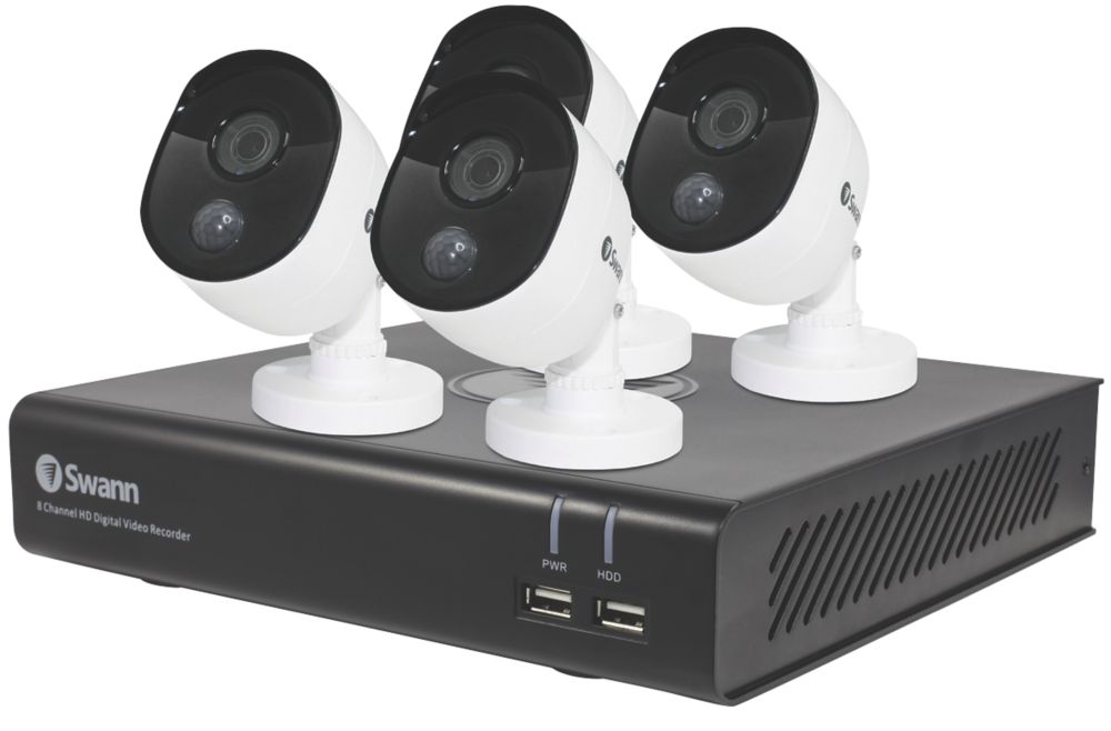 Swann SWDVK-844804V-UK 8-Channel 1080p CCTV DVR Kit & 4 Cameras Reviews