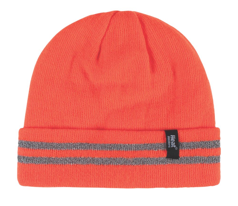 SockShop Heat Holders Thermal Hat Orange Reviews