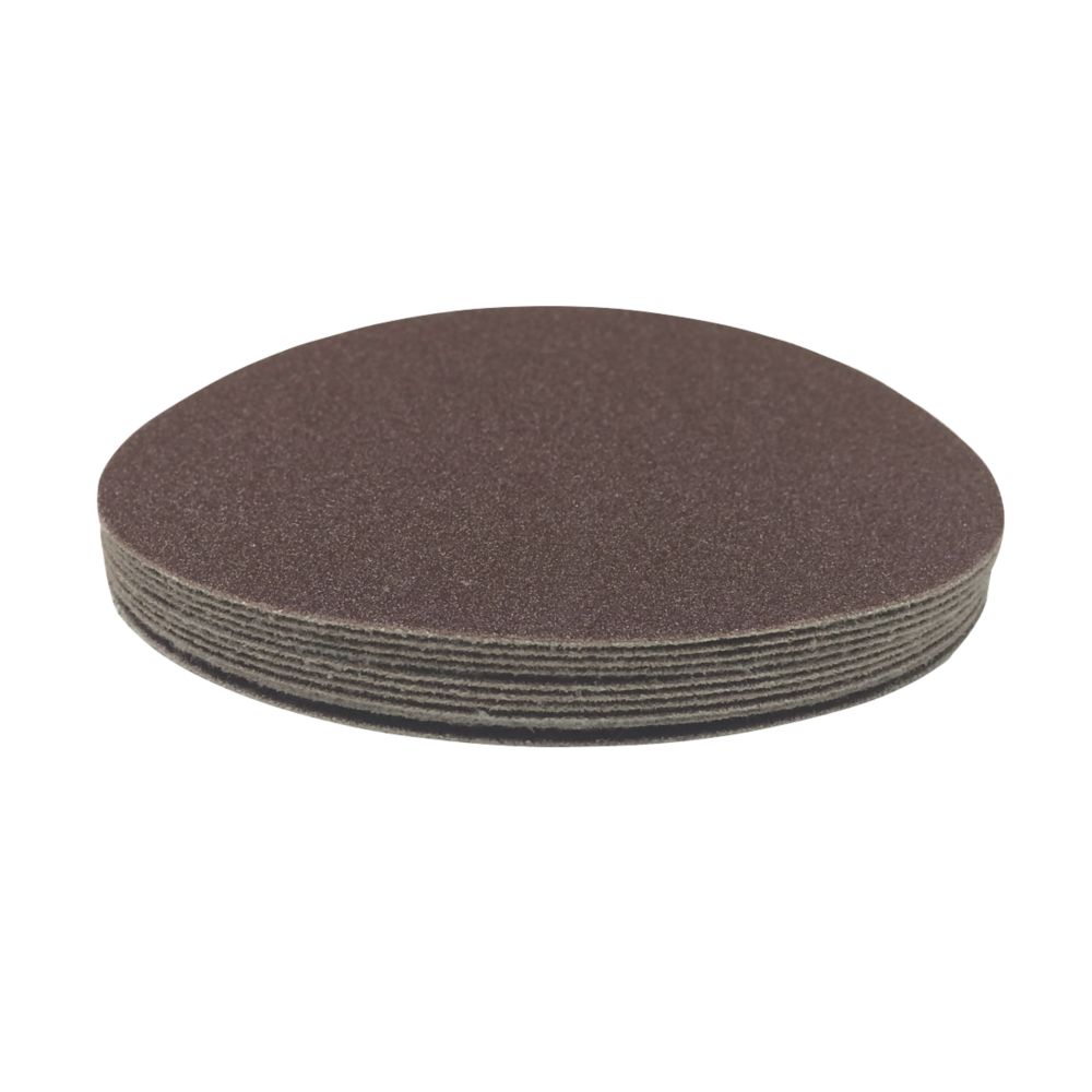 Scheppach Sanding Discs Unpunched 150mm 120 Grit 10 Pack