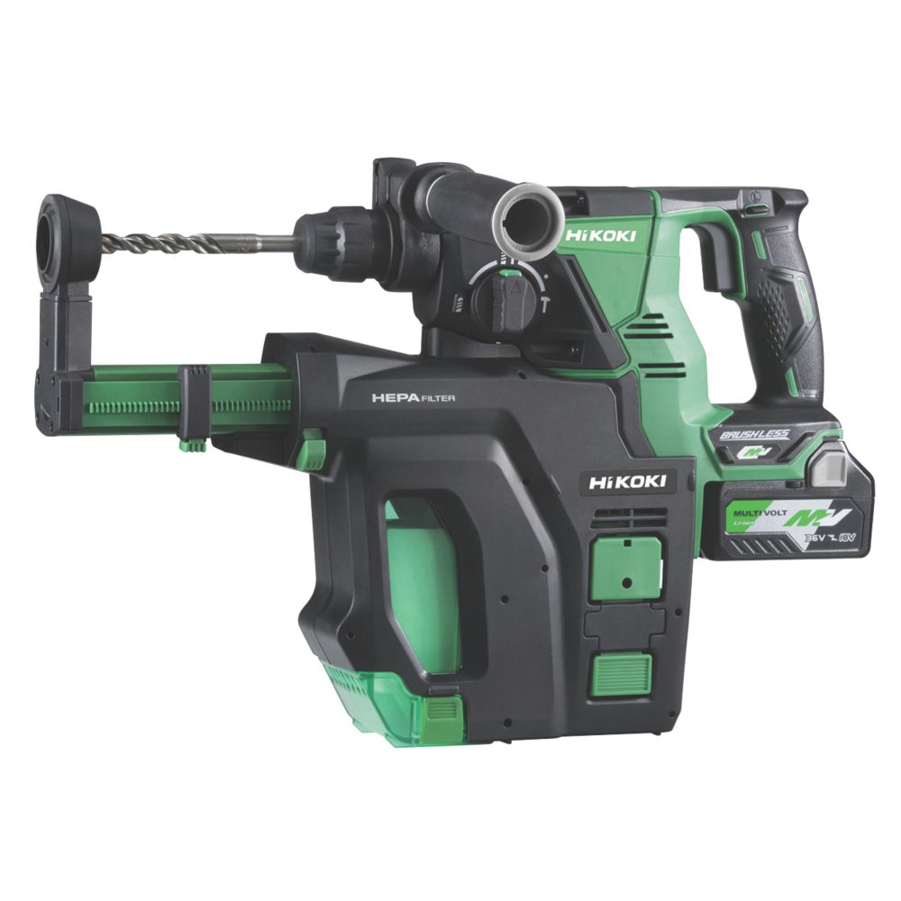 HiKOKI DH36DPB/JKZ 5.7kg 36V 2.5Ah Li-Ion Multi Volt Brushless Cordless SDS Plus Hammer Drill Reviews