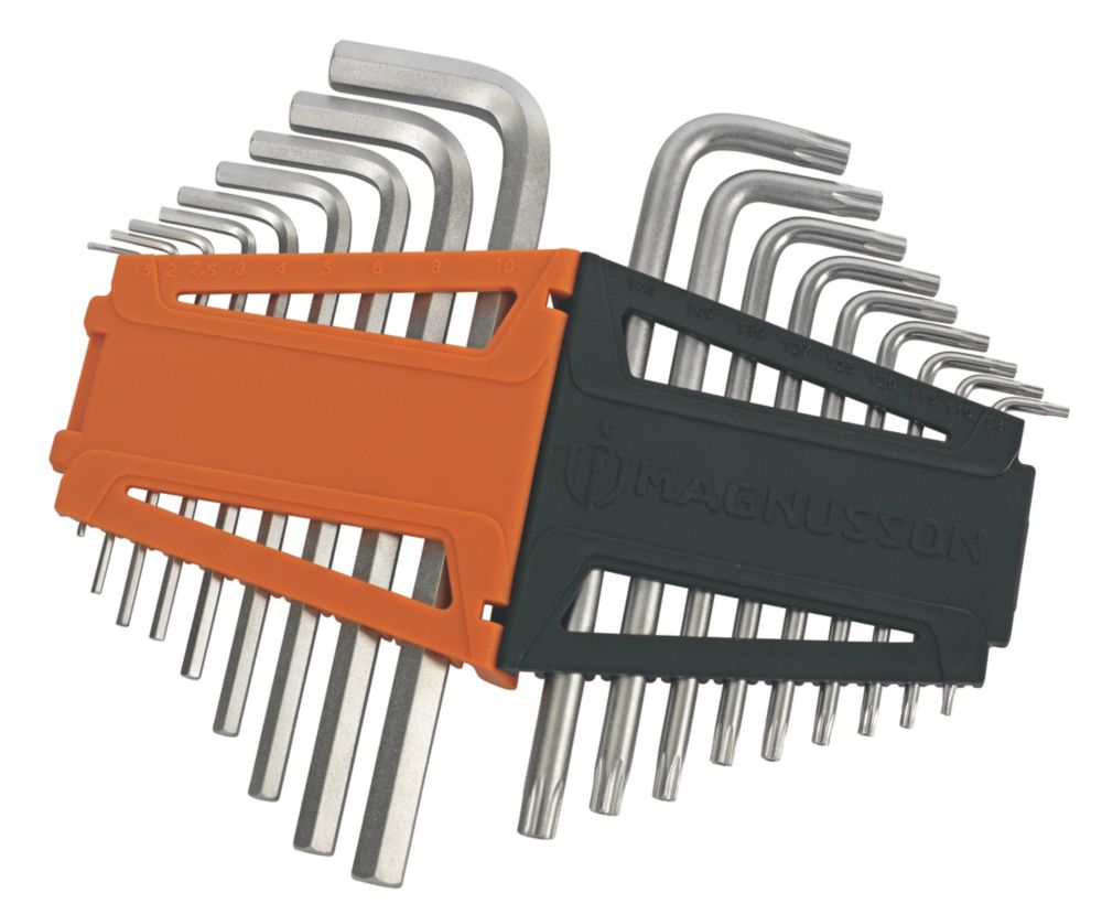 Magnusson Metric & TX Hex Keys 18 Pcs Reviews