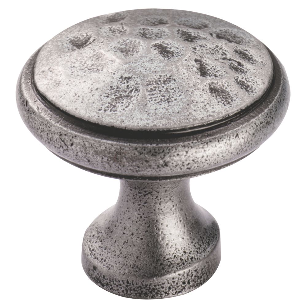 Carlisle Brass Beaten Cupboard Knob Pewter 30mm Reviews