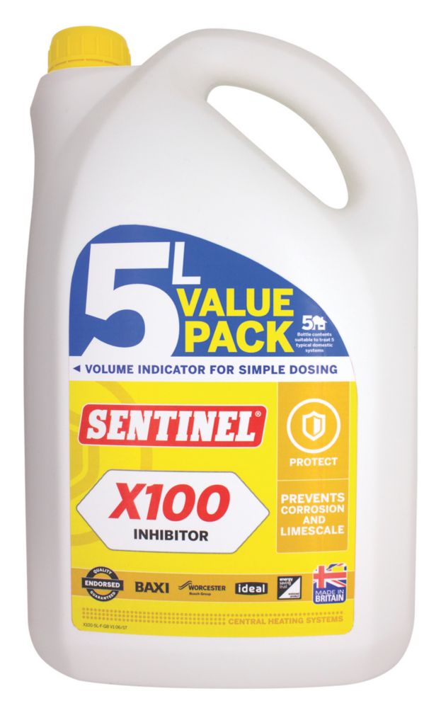 Sentinel X100 Central Heating Scale Inhibitor 5Ltr Reviews