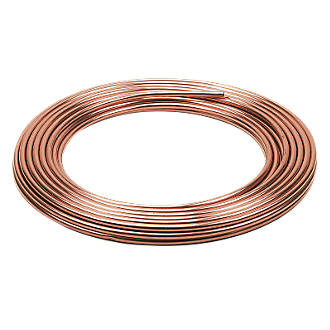 microbore 10mm x5m Bendable allotments Copper pipe coil plumbing mechanics 
