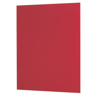 Hafele Full Panel Splashback Wall Protector in Luxury Vameer Red Glass 895 x 745 x 6mm 