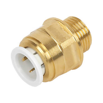 15mm Push Fitting to 3/4" BSP Male Thread For Bar Shower Mixer 