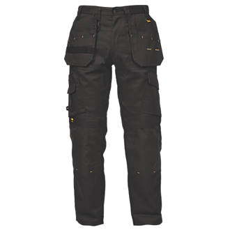 DEWALT Pro Tradesman Black Trousers Waist 38in Leg 29in DEWPROT3829 