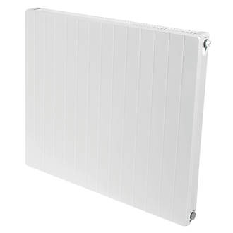 stelrad accord silhouette type 11 single flat panel single convector radiator 600 x 800mm white 2286btu single panel screwfix com
