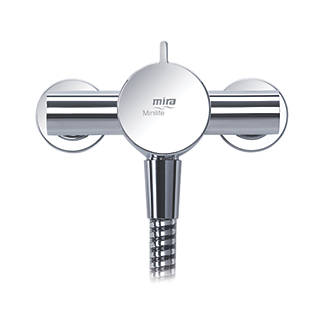 Mira Minilite Chrome Exposed Valve Adjustable Handset Mixer Shower 1.1869.001 