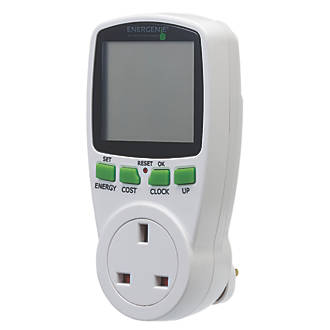 Digital Power Meter Plug-in Socket Electric Wattmeter Energy Monitor Meter H2Z9 