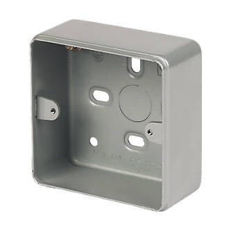 Mk Metal Clad Socket And Back Box 