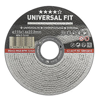 X 1.6 X 7/8" 5 PACK ANGLE GRINDER DISCS 115MM NORTON CUTTING DISC 4½" 