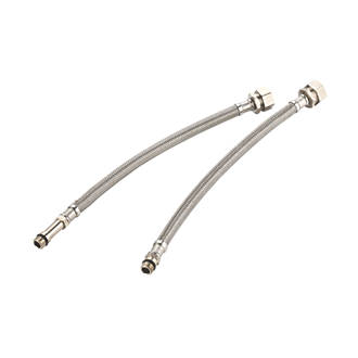 1 10mm 1/2 BSP Basin Kitchen Monobloc Tap Connectors Flexi Hose Pipes Tails 