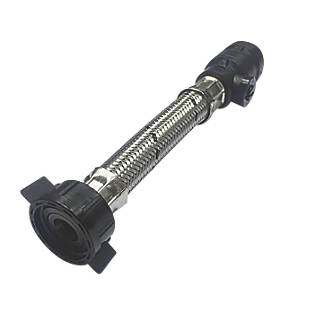 2 x Salamander Pump Hose Straight 15mm x 3/4" Flexible Anti Vibration Coupler 
