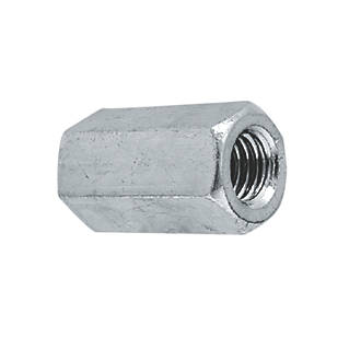 M6 6mm 6MM A2 STAINLESS STEEL DEEP NUT 18MM LONG THREADED BAR CONNECTOR ST/STEEL 