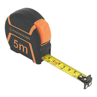 Tape Measures Magnusson 5m Tape Measure | Tape Measures | Screwfix.com