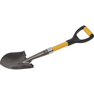 Shovels Roughneck Round Point Micro Shovel 27" | Shovels & Spades | Screwfix.com
