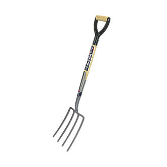 Spear & Jackson R430 English Style Heritage Forged Border Fork 28 