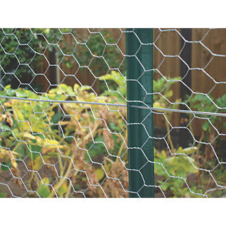 Garden Wire Heavy Duty Fencing Wire Green PVC/ Galvanised  Size Choice 1 2 3 mm 