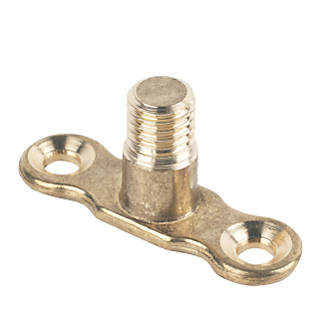 Brass Munsen Ring Male Backplate all sizes or Chrome Plated Copper Pipe Clip 